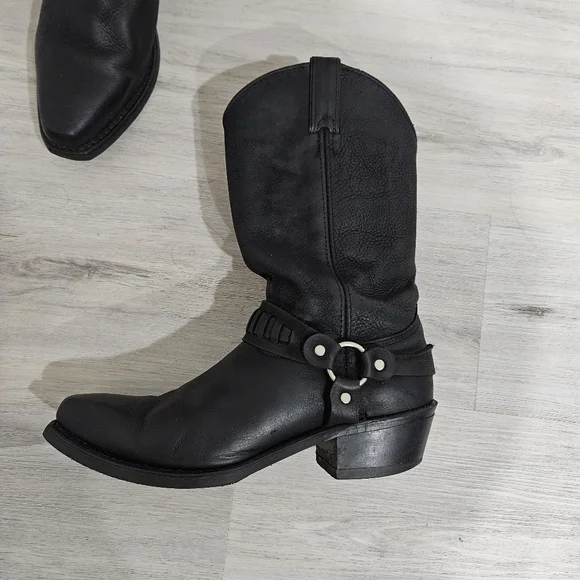 Black Western Cowboy Boots - Picture 2 of 12